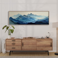 Layers Of Blue Mountain Horizons
