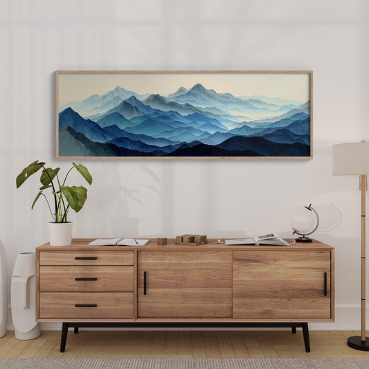 Layers Of Blue Mountain Horizons