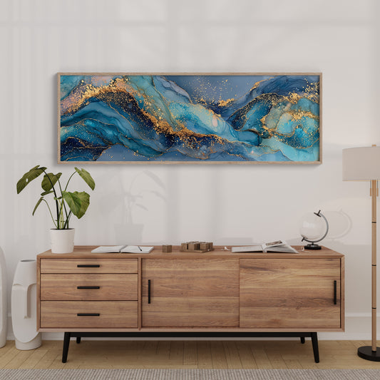 Golden Currents in Blue Marble