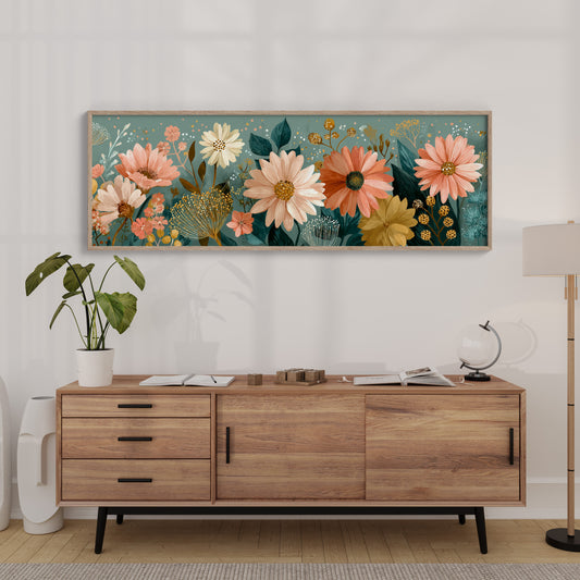 Garden Of Soft Wild Blooms