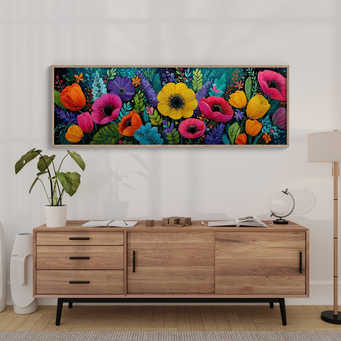 Midnight Garden In Bloom