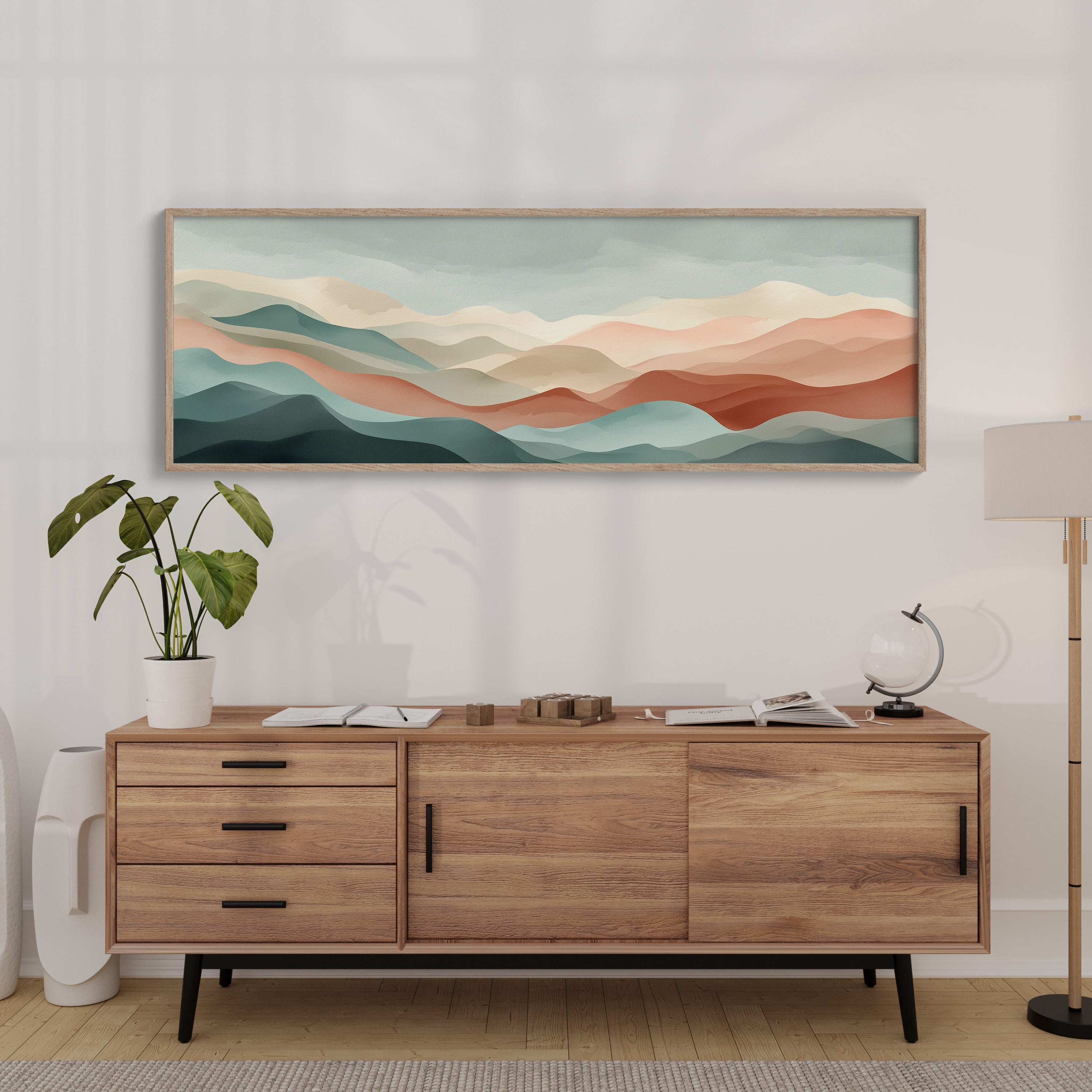 Soft Horizons Over Quiet Hills