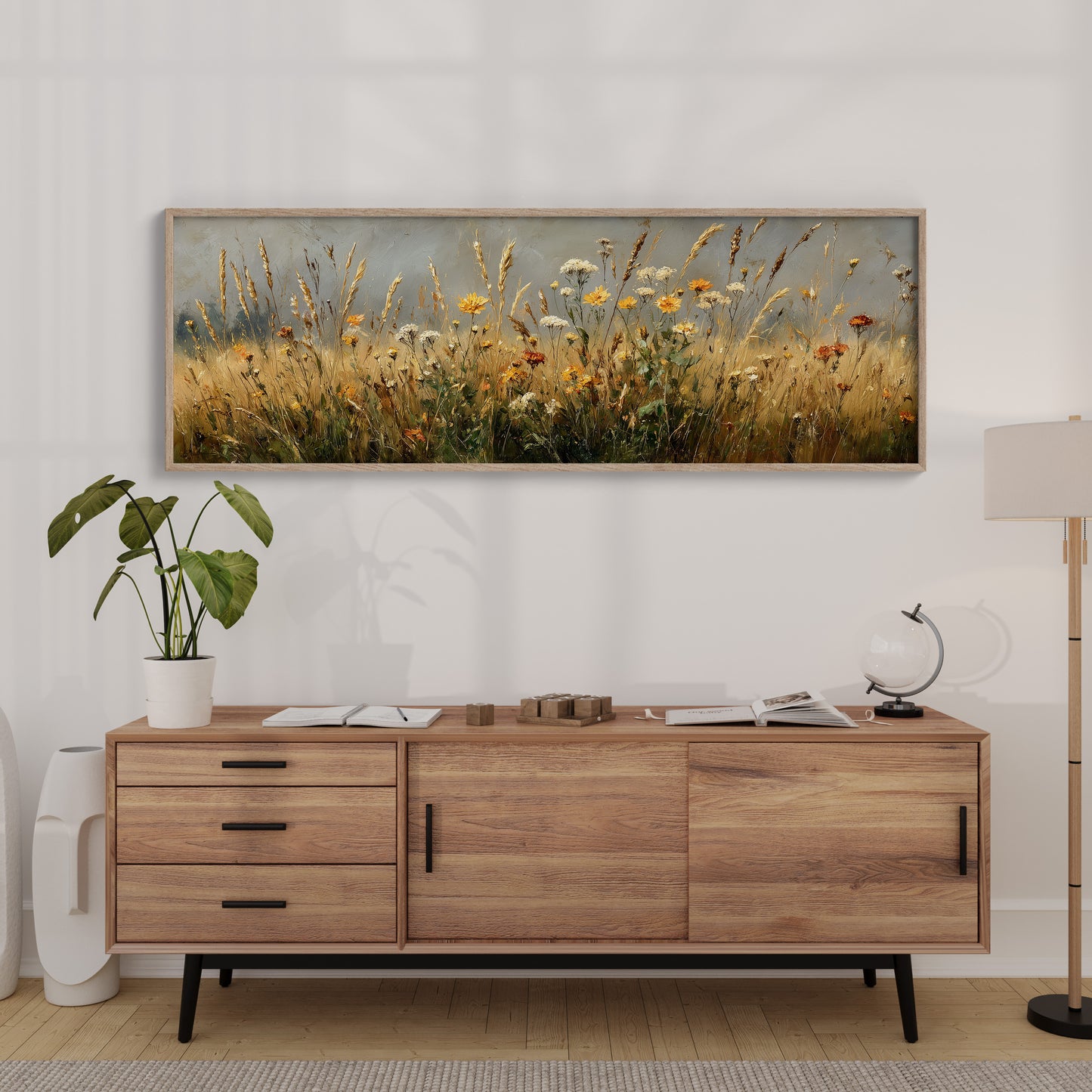 Wildflowers In The Golden Field