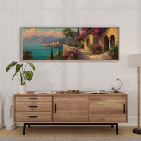 Terrace Overlooking The Blue Coast