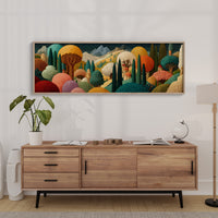 Whimsical Forest Of Painted Hills