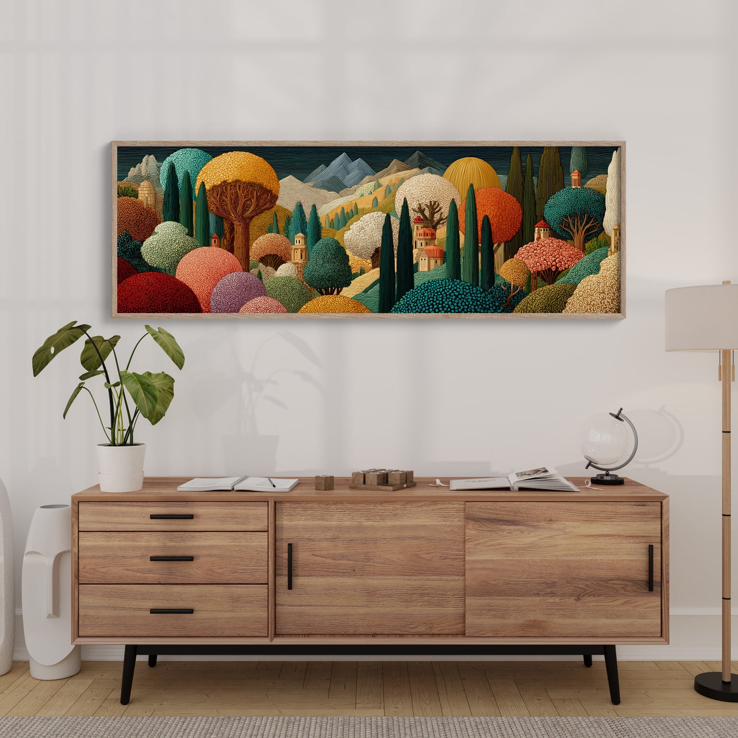 Whimsical Forest Of Painted Hills