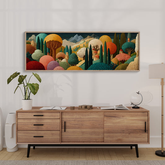 Whimsical Forest Of Painted Hills