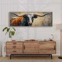 Majestic Longhorn Portrait