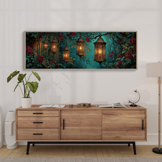 Enchanted Lantern Garden