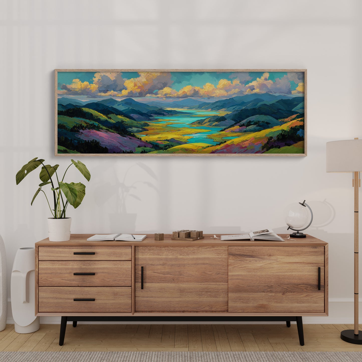 Vibrant Valley Sunrise