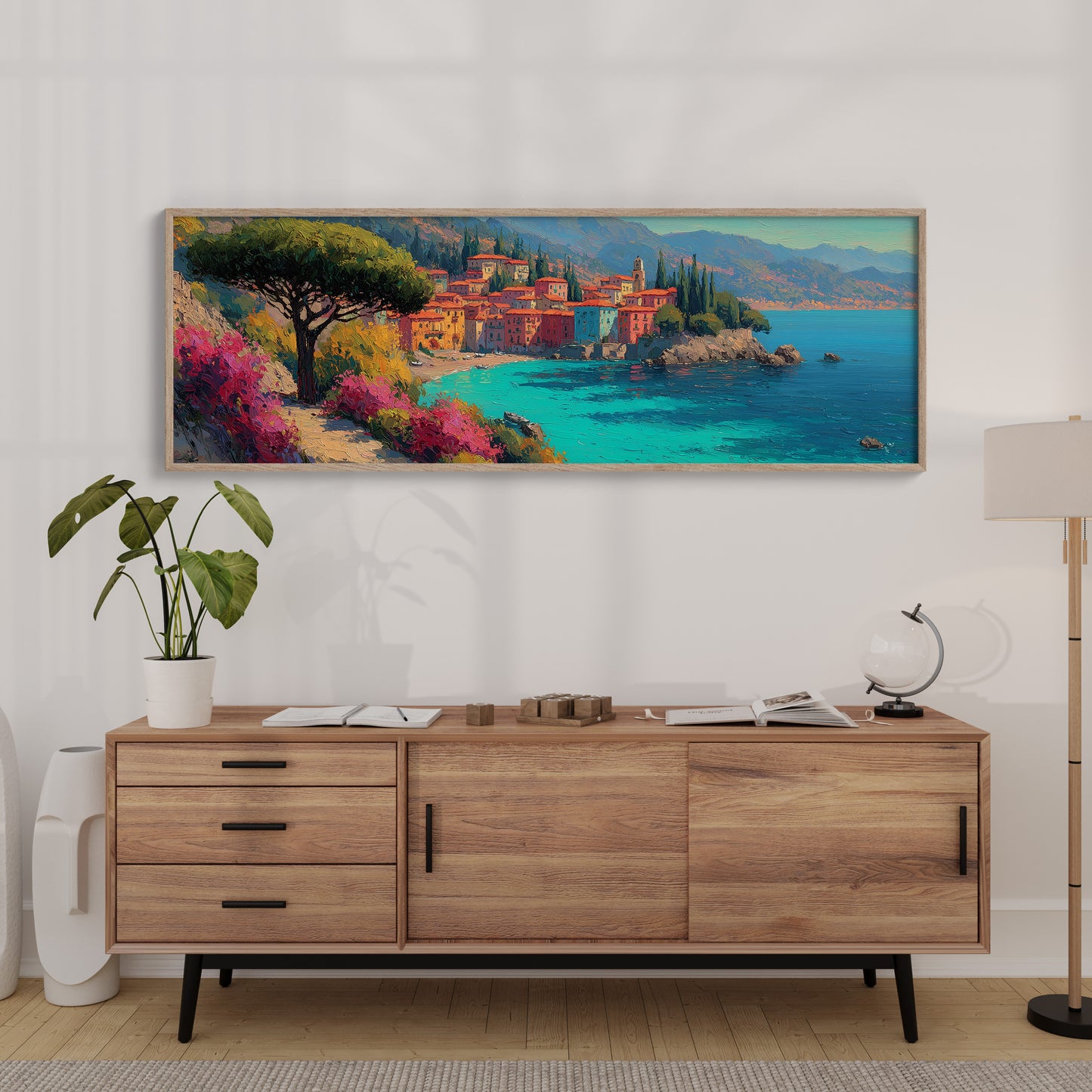 Mediterranean Coastal Village