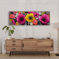 Vibrant Modern Floral Burst