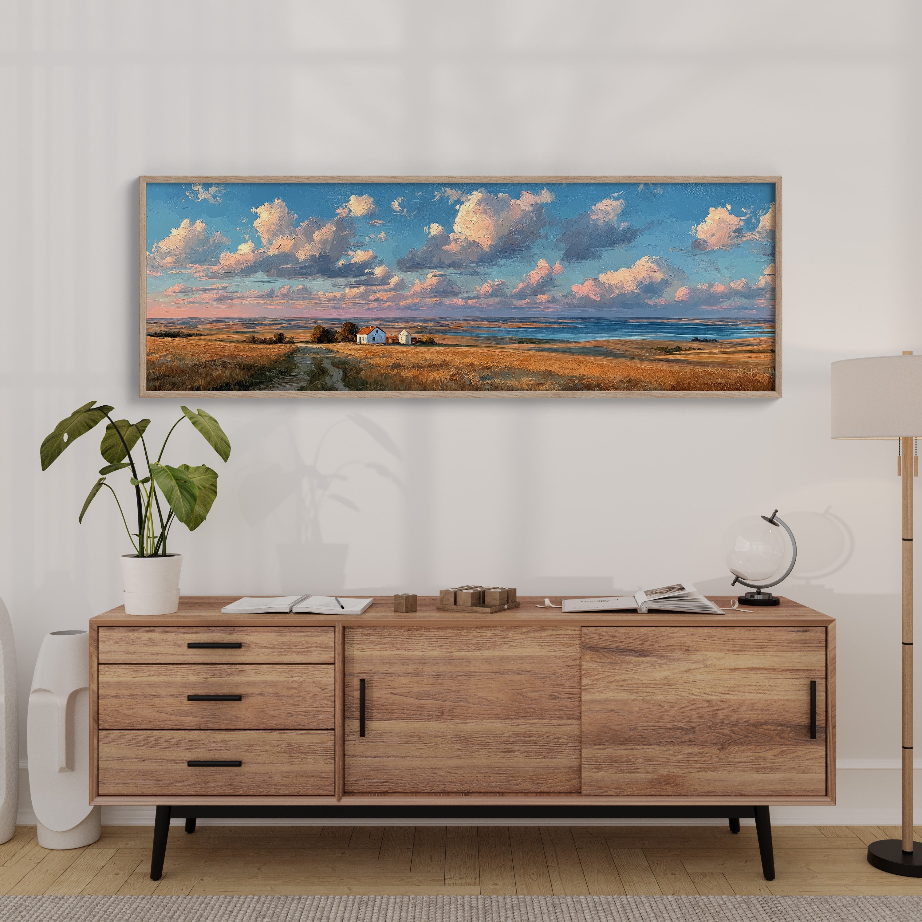 Prairie Light Beneath Painted Skies