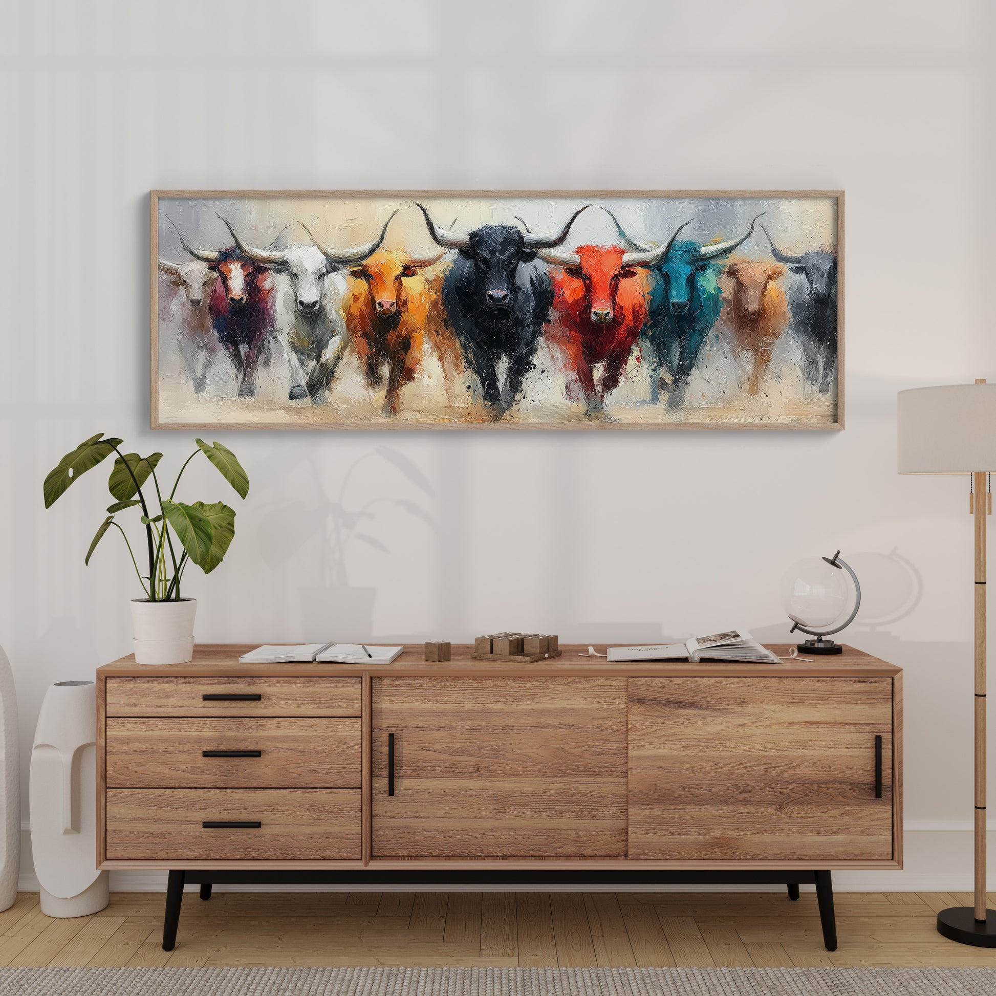 Charge of the Painted Herd