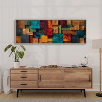 Colorblock Grain Mosaic