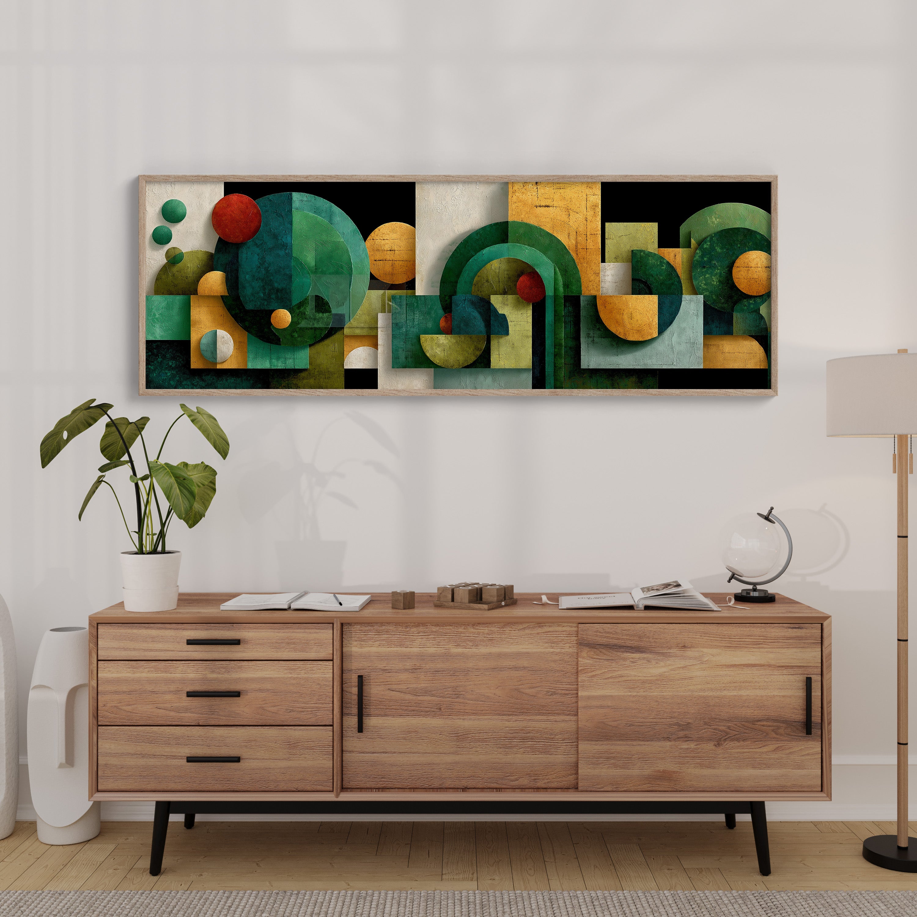 Geometries of Green and Gold