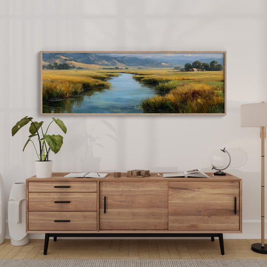 River Through the Golden Valley