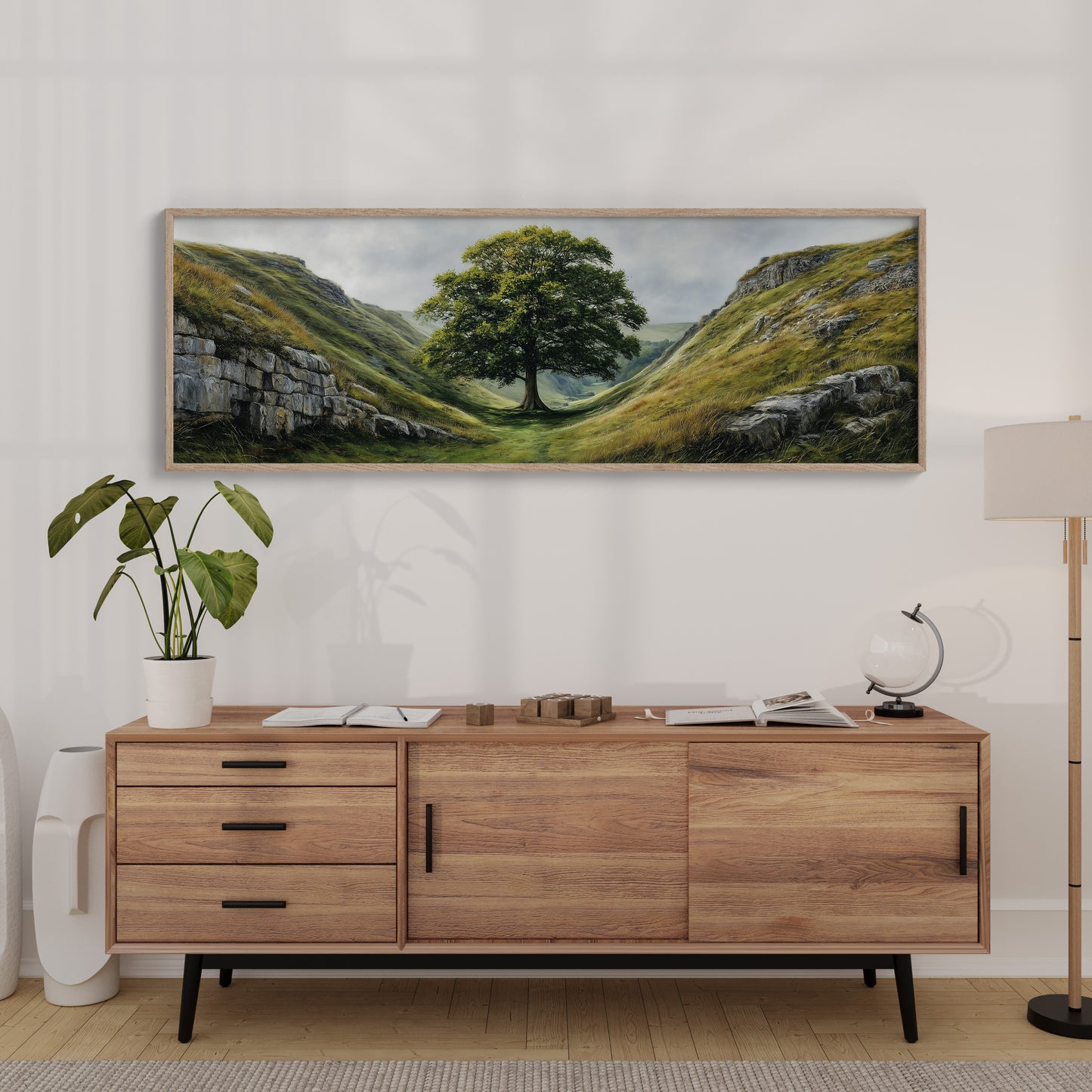 Lone Tree in the Green Valley