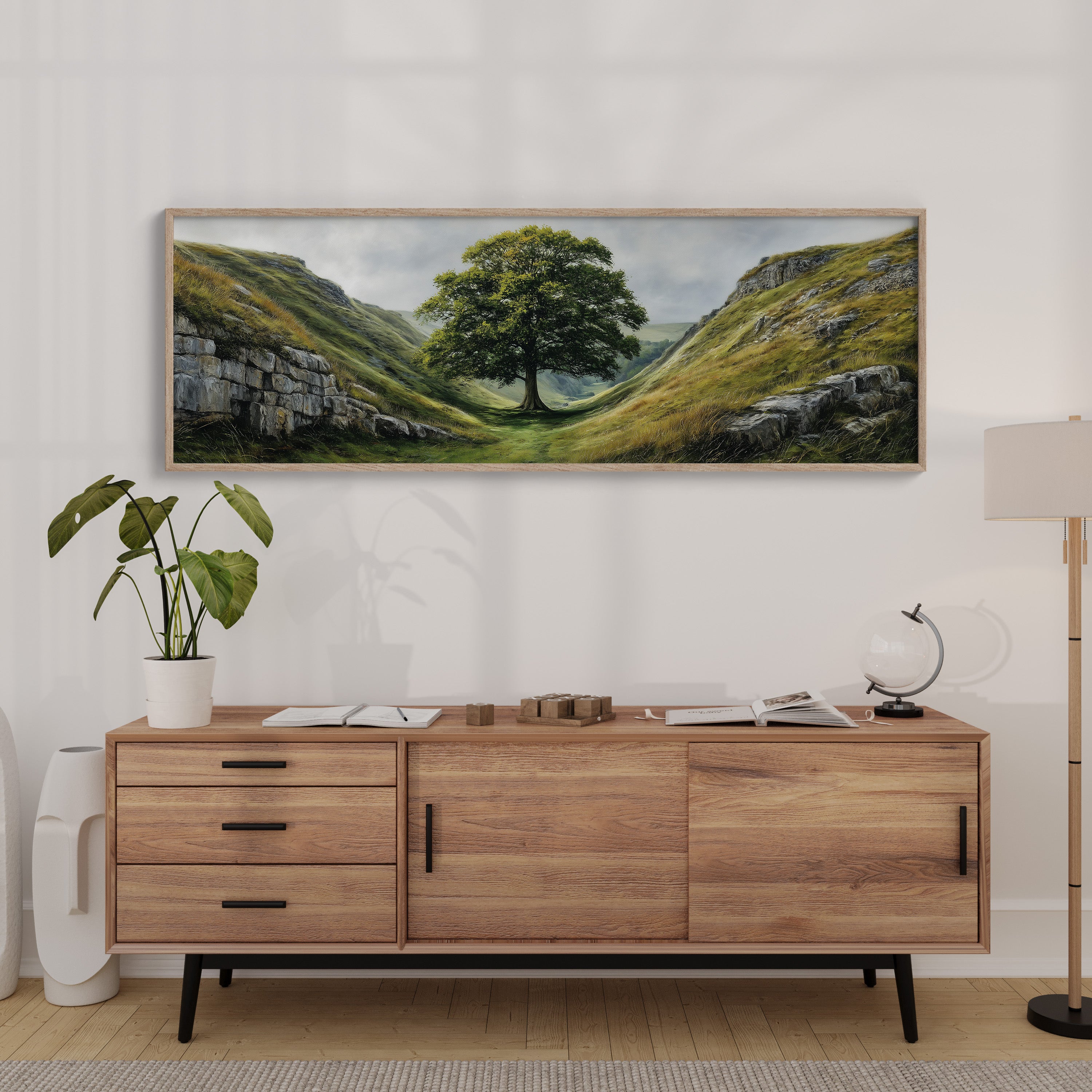 Lone Tree in the Green Valley