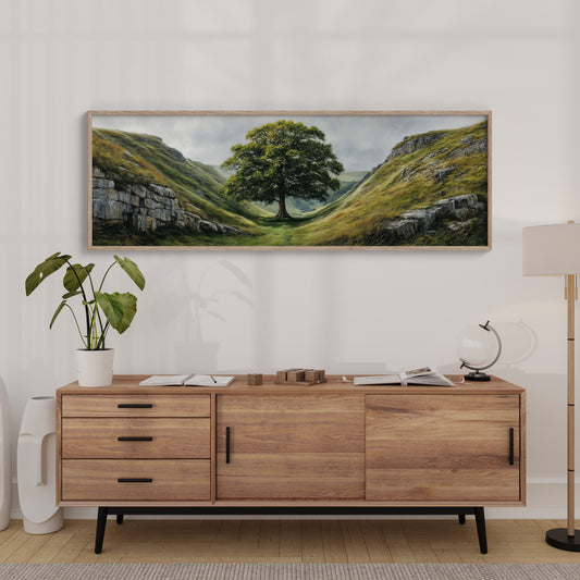 Lone Tree in the Green Valley