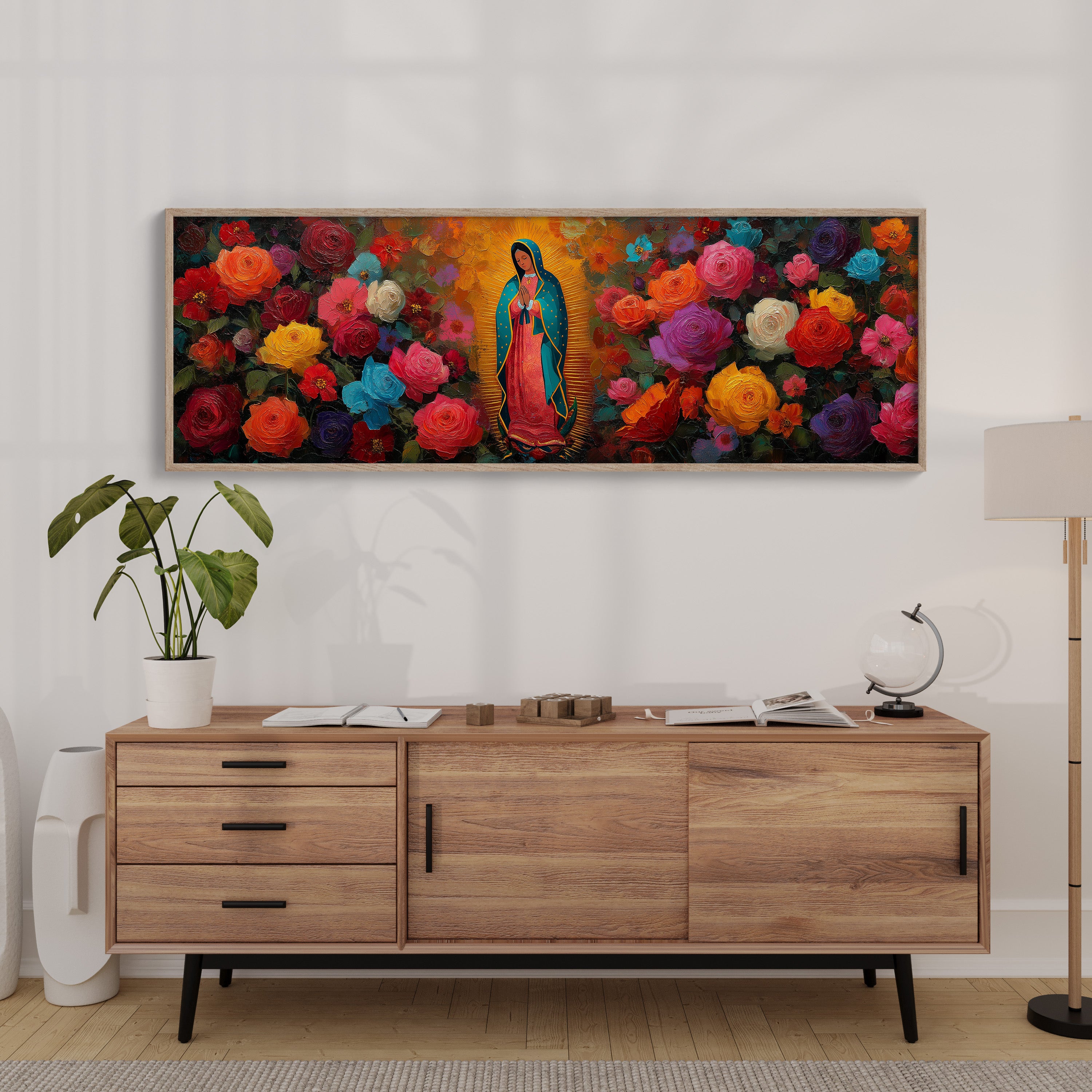 Our Lady Among the Roses