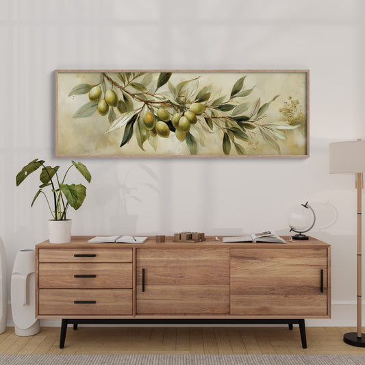 Olive Branch in Golden Light