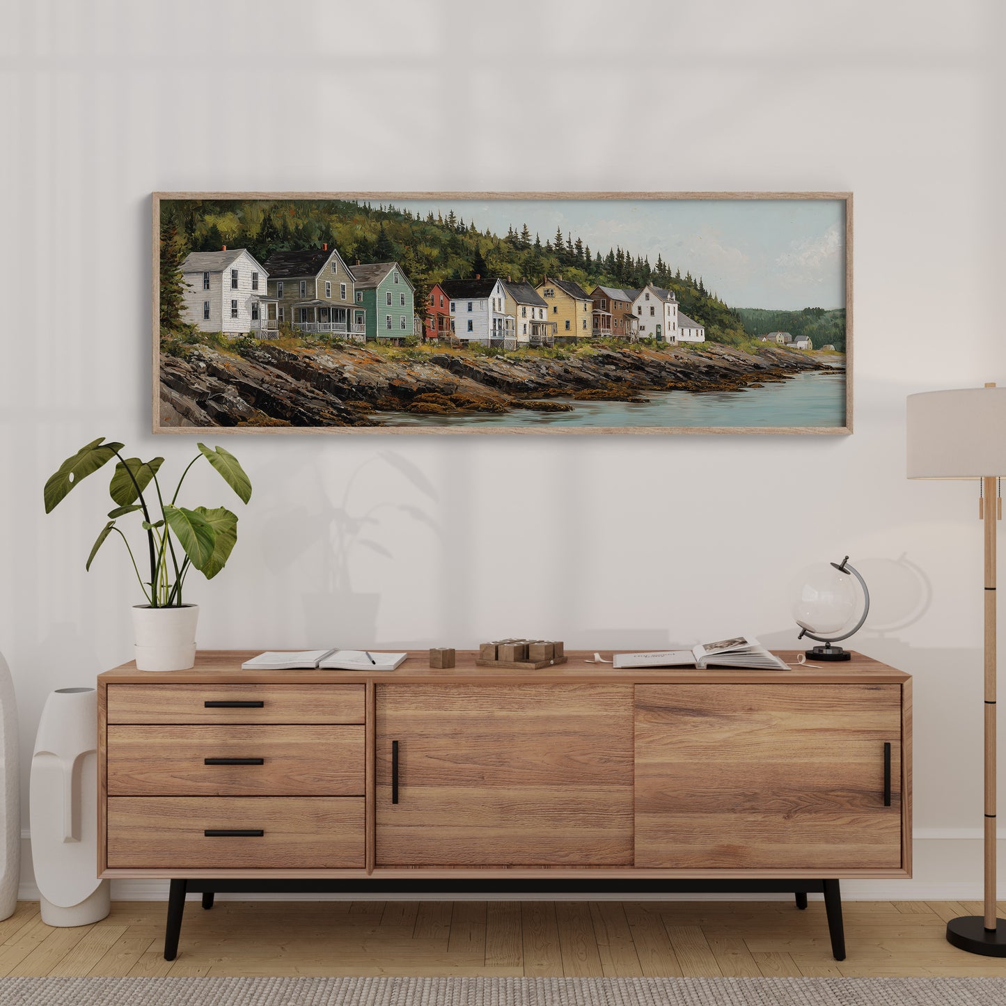 Cliffside Homes by the Quiet Bay