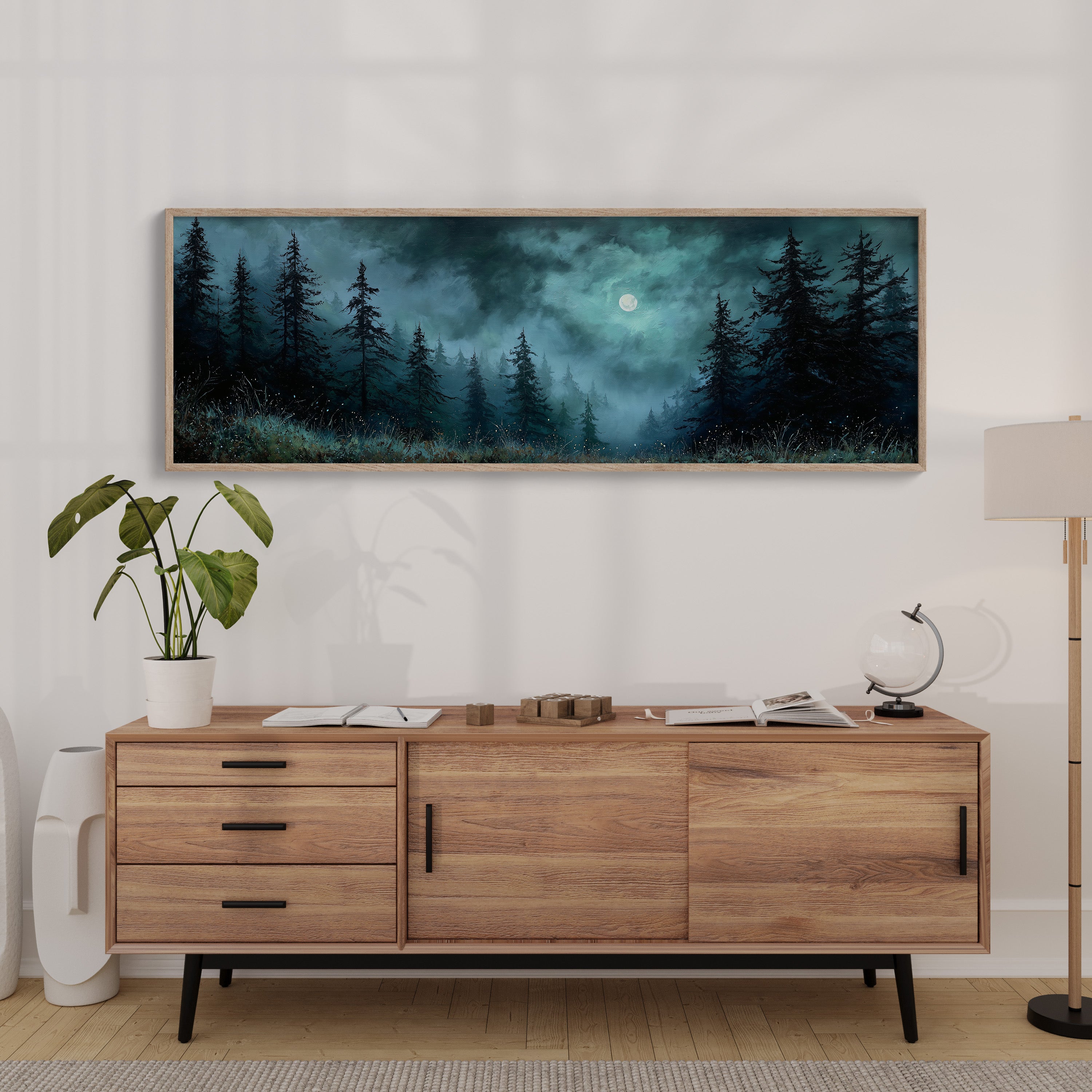 Moonlight Through the Pines