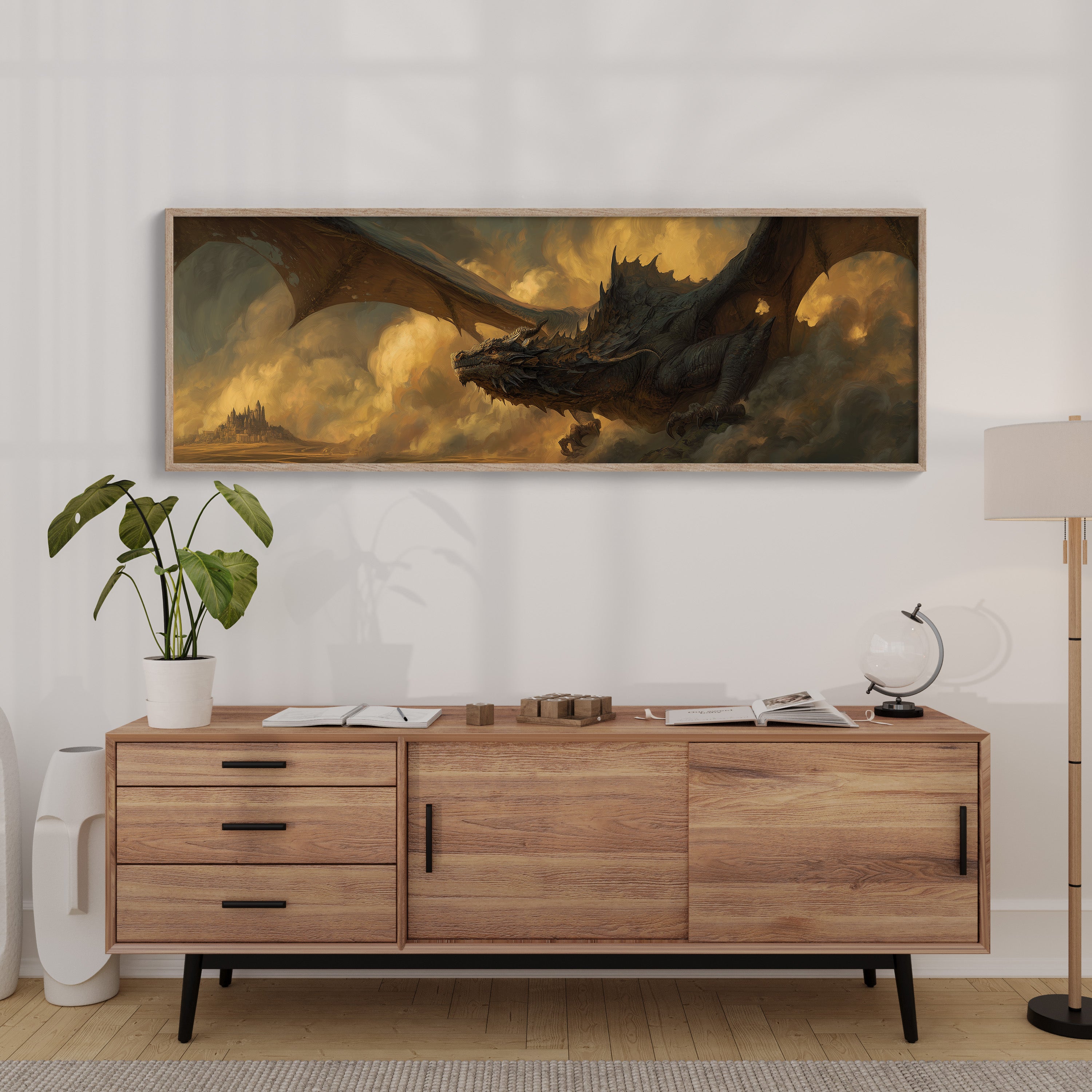 Dragon Over the Ember Kingdom