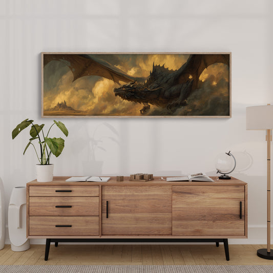Dragon Over the Ember Kingdom