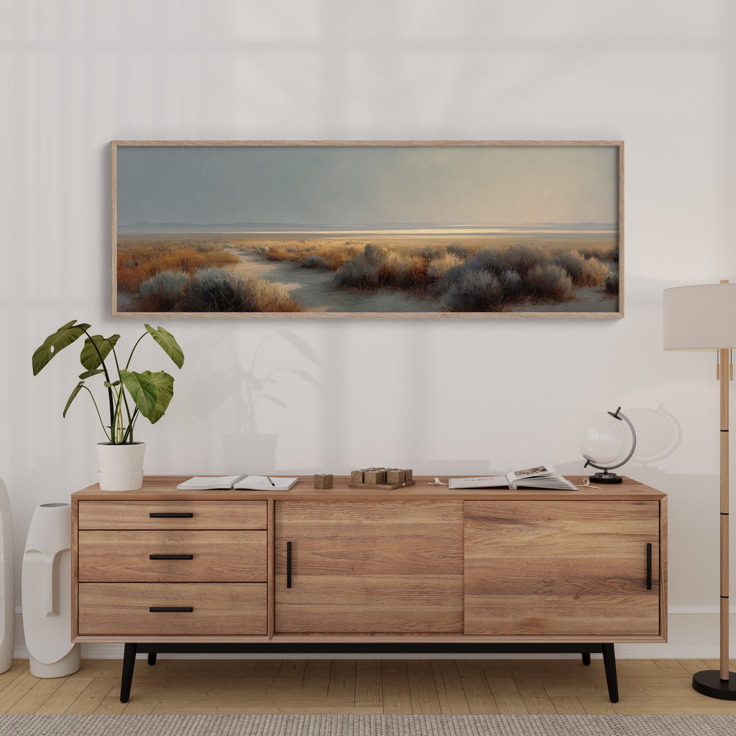 Soft Light Over the Desert Flats