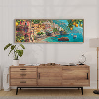 Lemons Above the Amalfi Blue