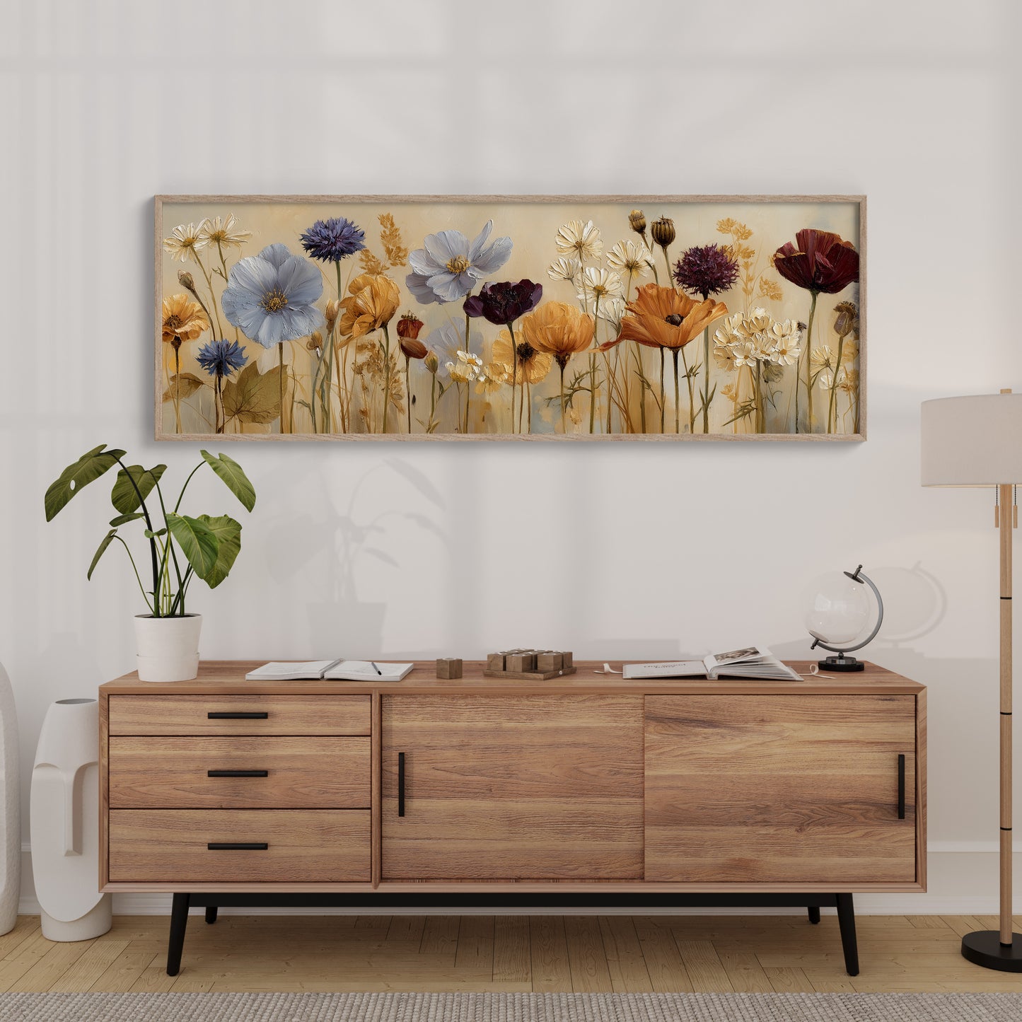 Meadow Blooms in Soft Morning Light
