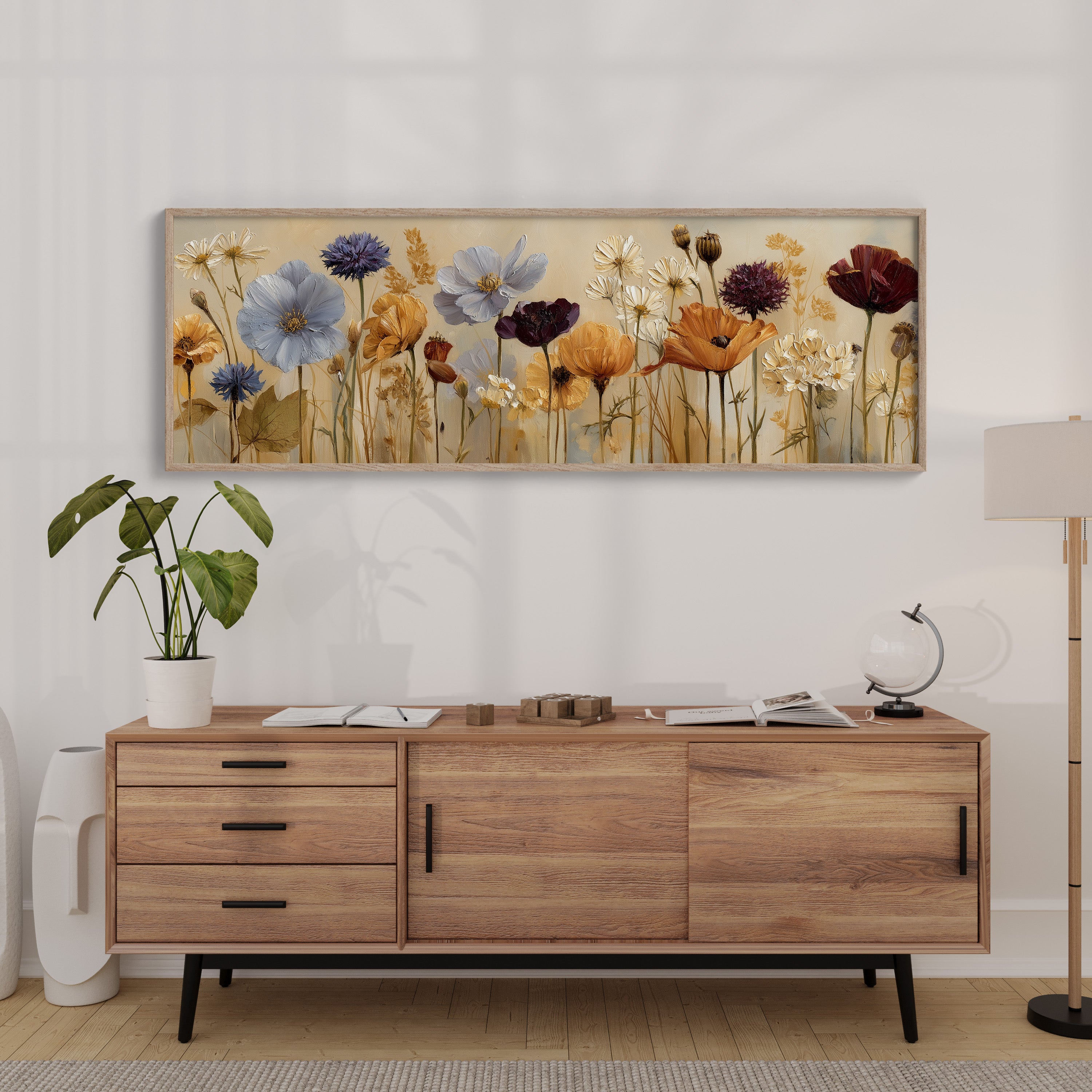 Meadow Blooms in Soft Morning Light