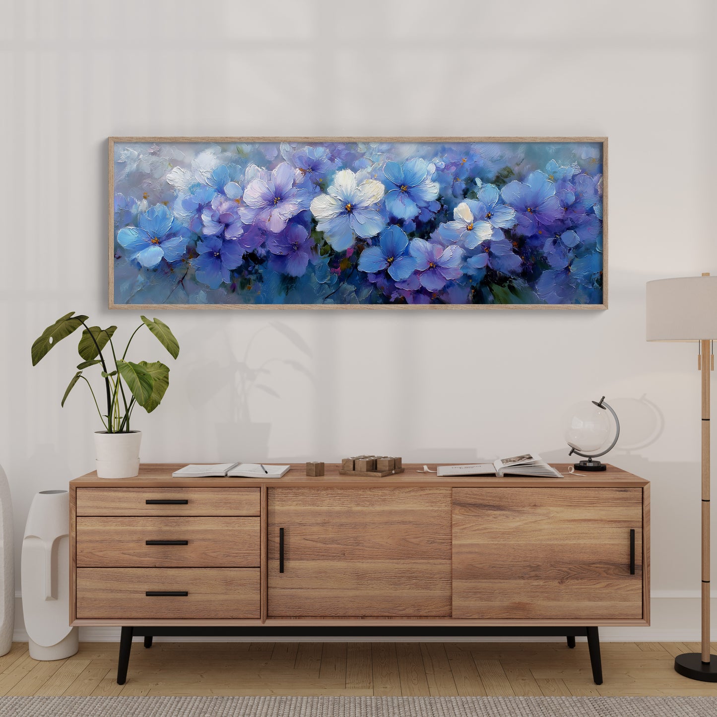 Whispers in Blue Petals
