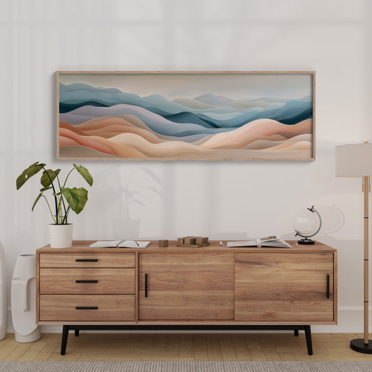 Waves of Dawn Over Quiet Hills