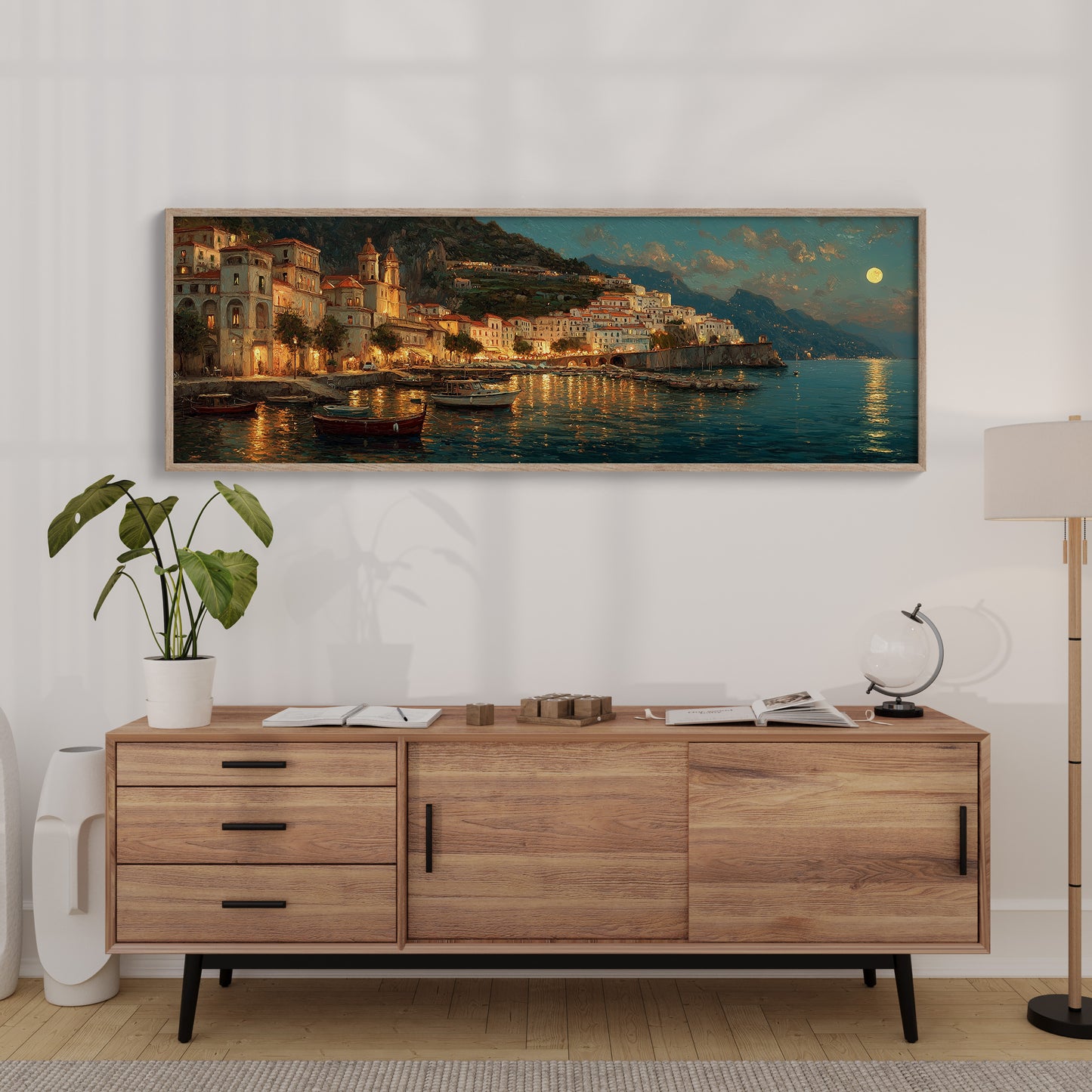 Moonlit Evening on the Amalfi Shore
