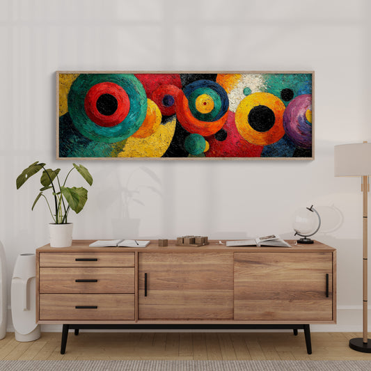 Orbiting Colors in Motion