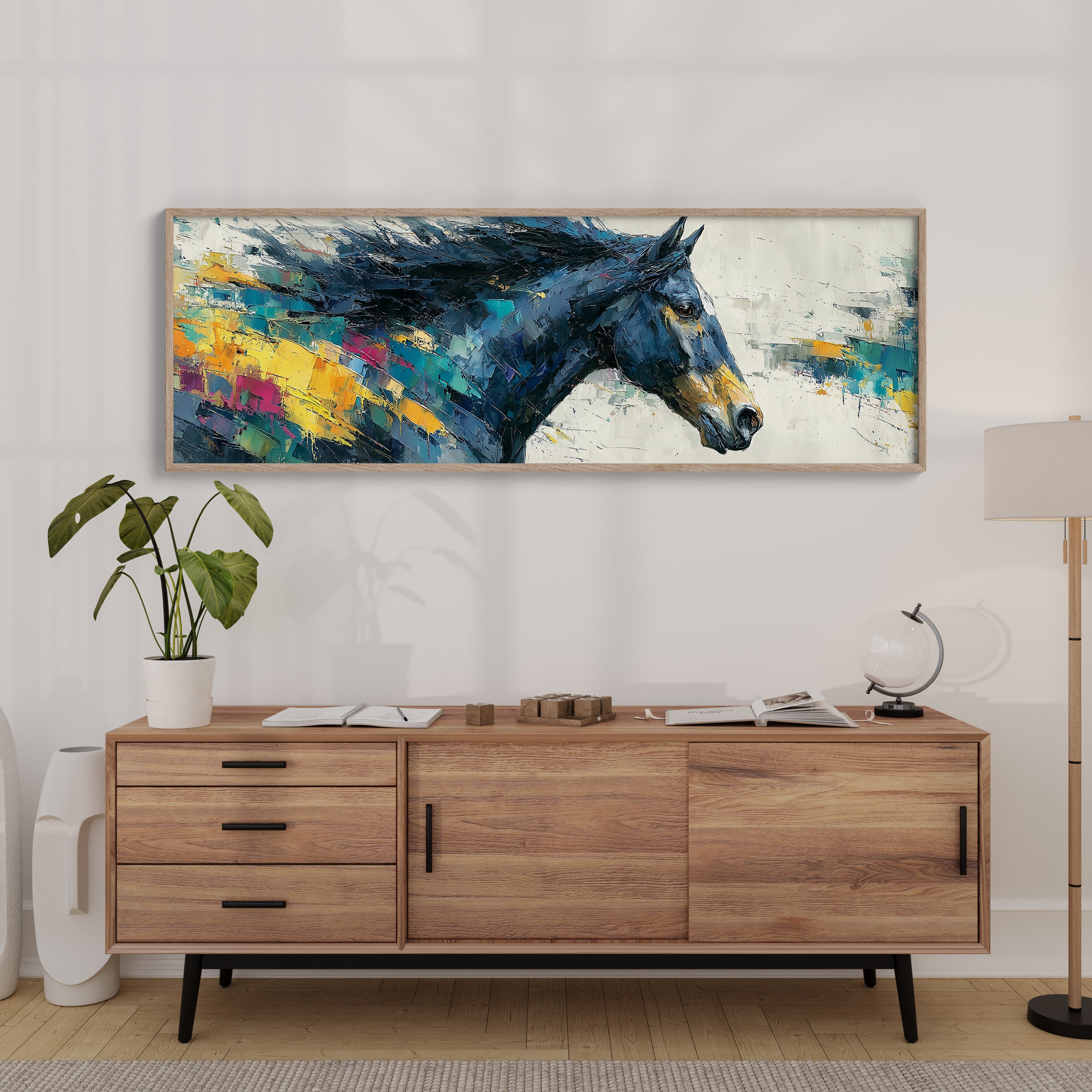 Wild Motion in Painted Color