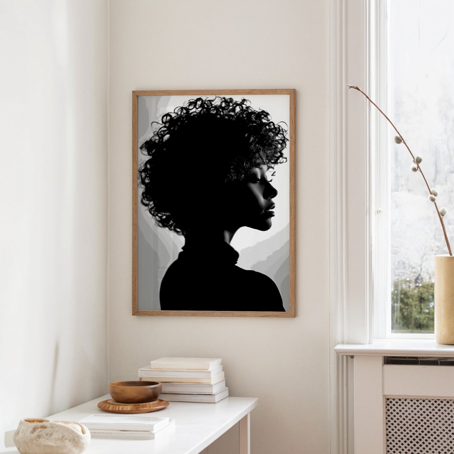 Shadow Framed in Silence