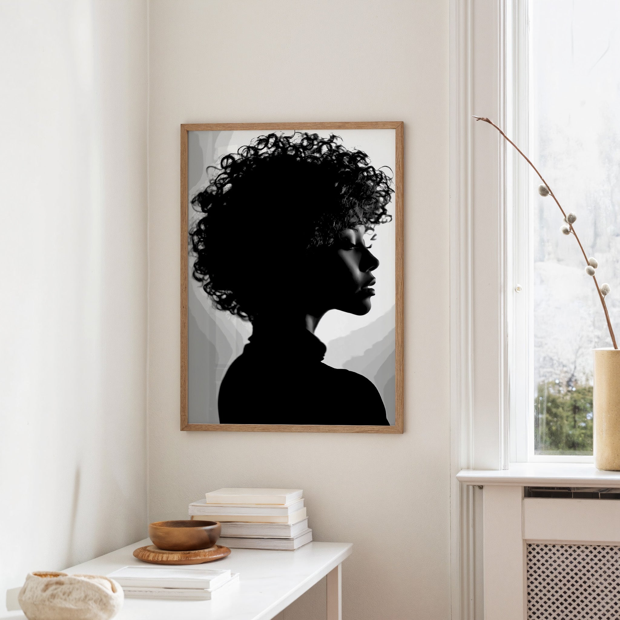 Shadow Framed in Silence