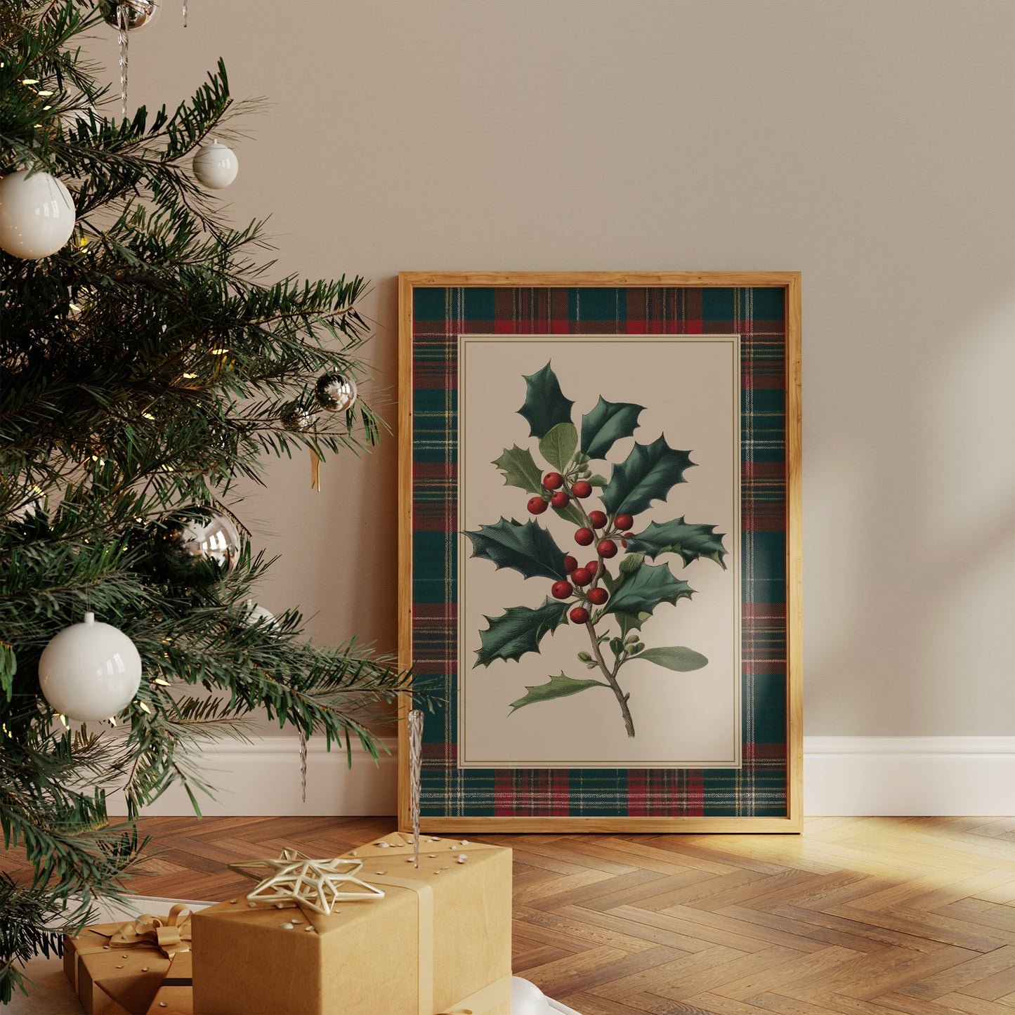 Winter Berries By The Hearth