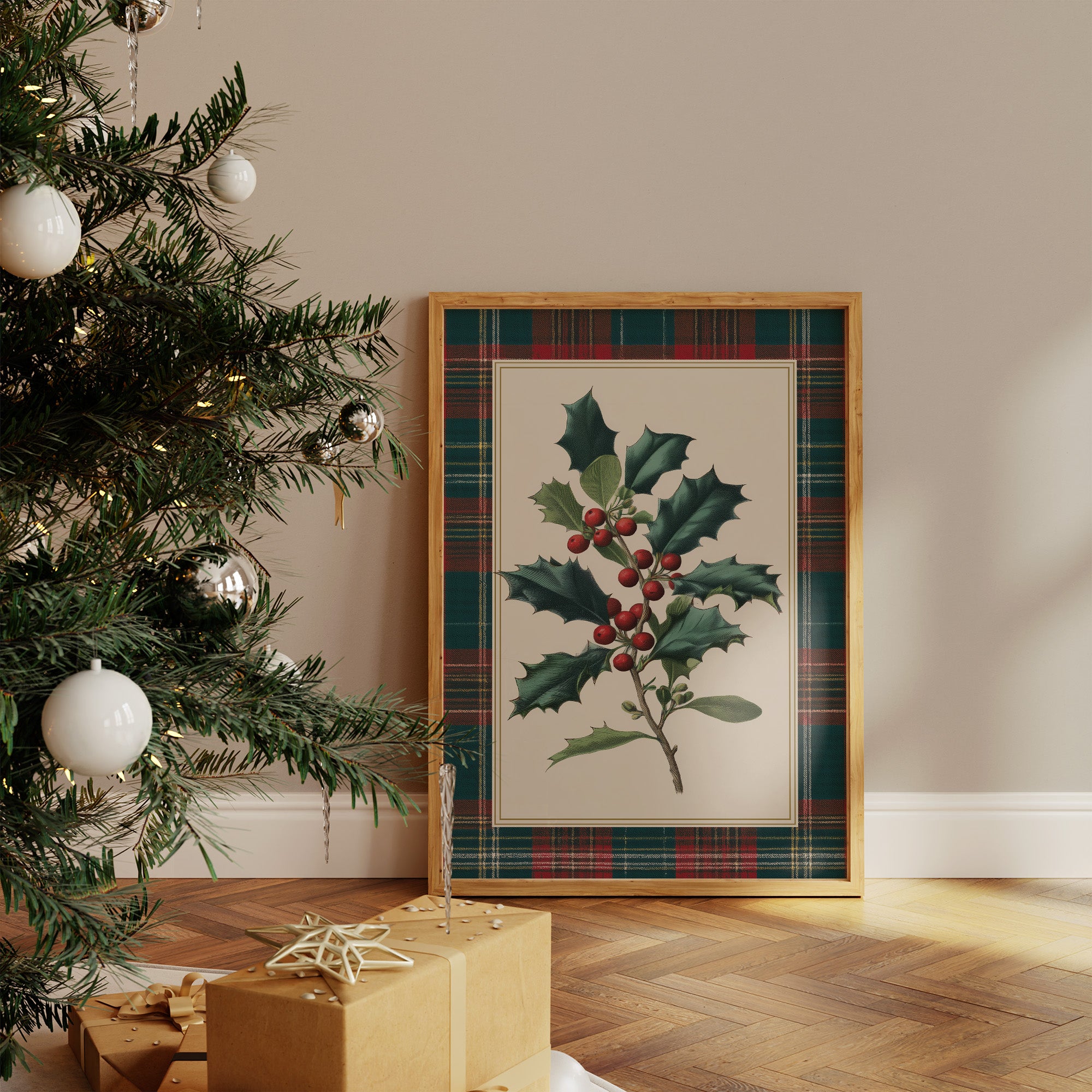 Winter Berries By The Hearth