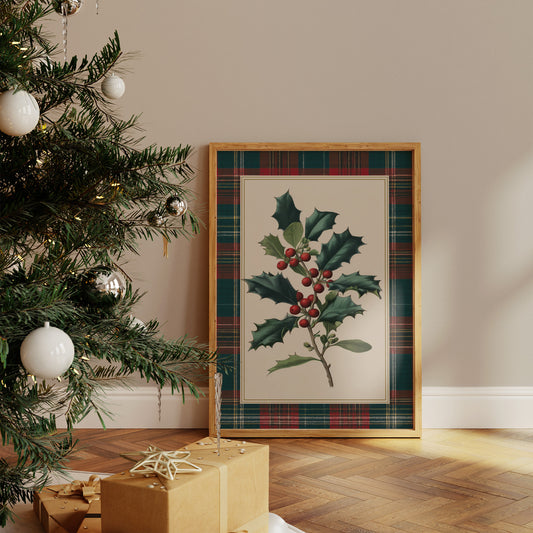 Winter Berries By The Hearth