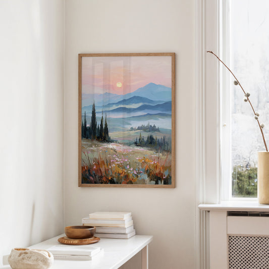 Where Morning Meets the Hills