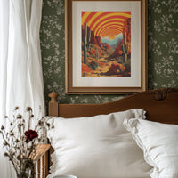 Sun Tunnel Over Red Canyon