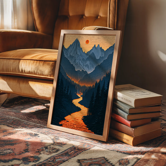 A Valley Lit From Within