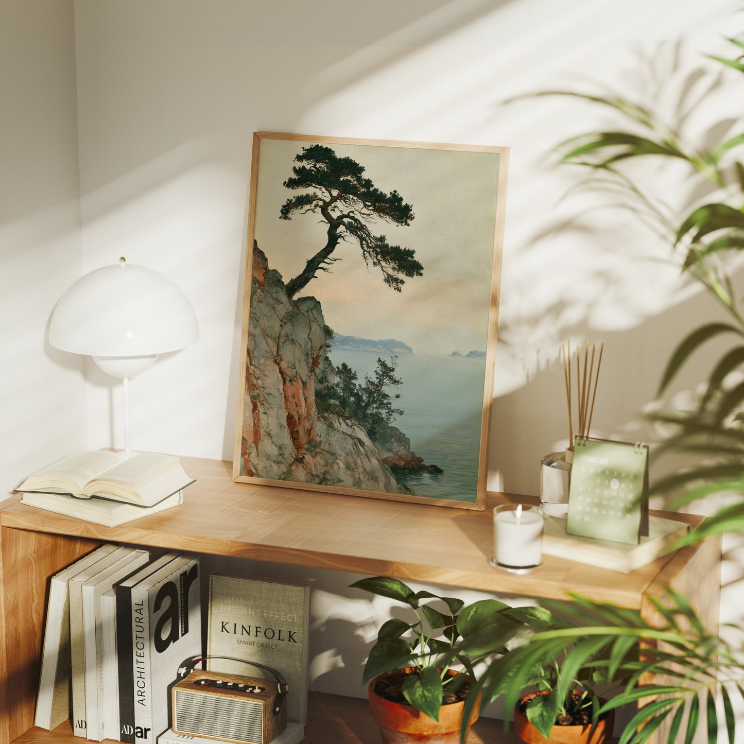 The Pine That Leans Seaward