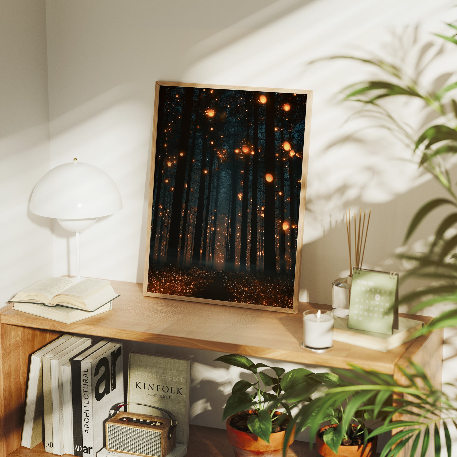 Fireflies Fill The Midnight Woods