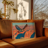 Red-Tail Over the Canyon